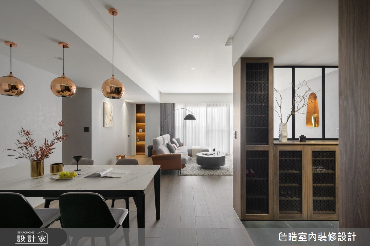 藝術塗料+金屬質材，打造與眾不同30坪的工業風寵物宅