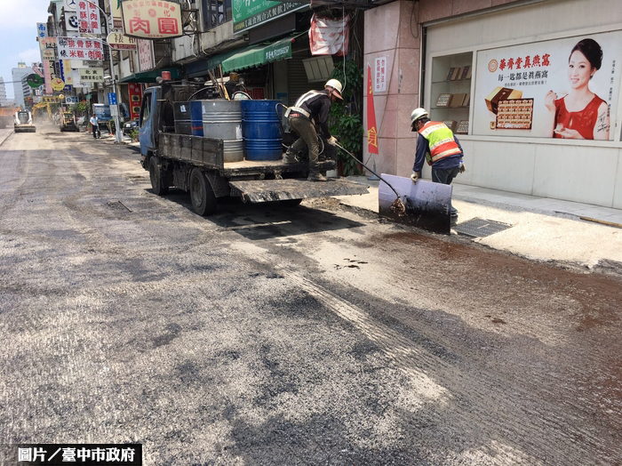 堅持工程品質  中市優化城市道路