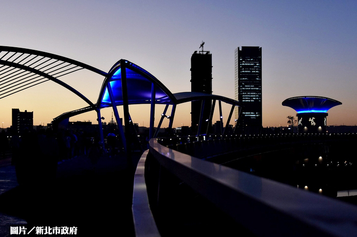 新北辰光橋啟用 觀光新熱點