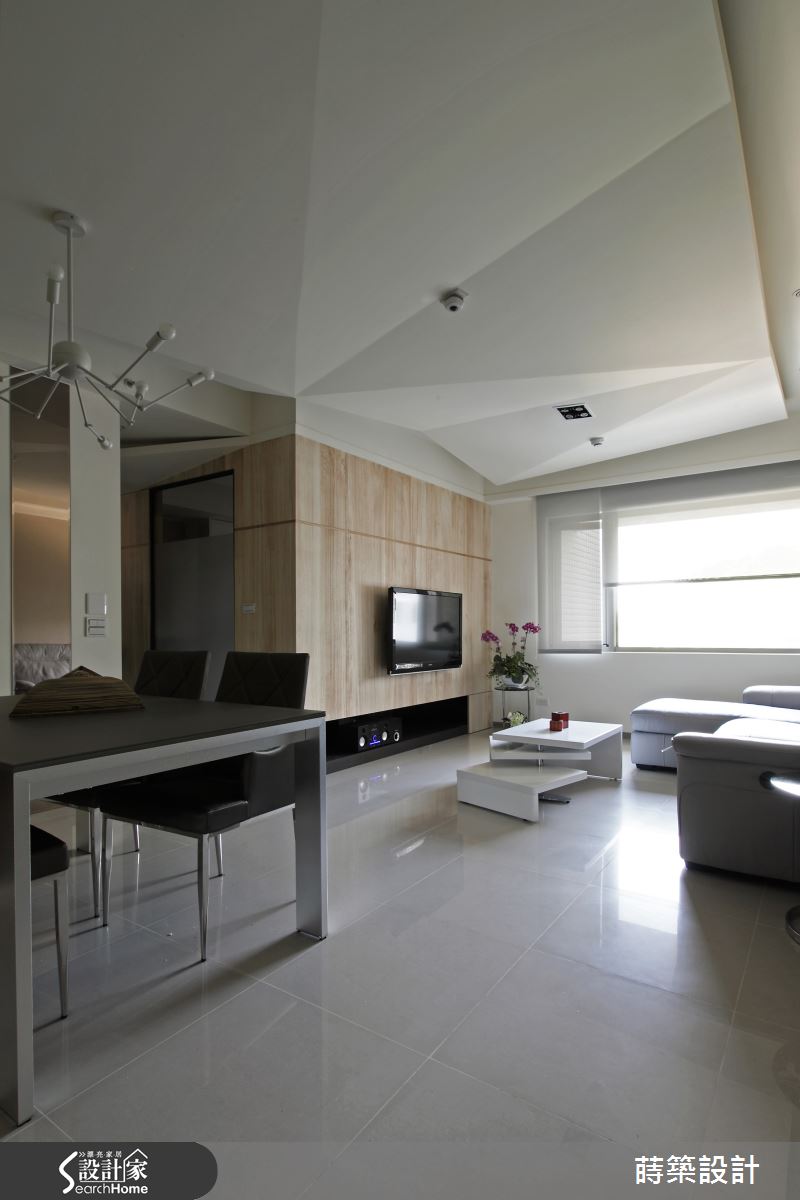 翻玩線條的 30 坪居宅  邀你加入立體光影遊戲 