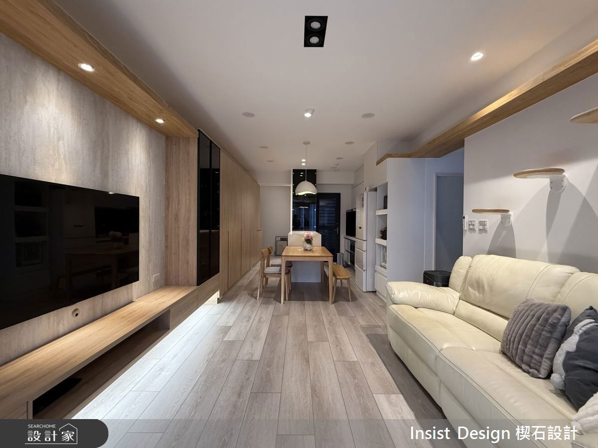 打造人、貓都愛的海量收納＆貓跳台！35坪三房兩廳私宅設計讓生活大升級