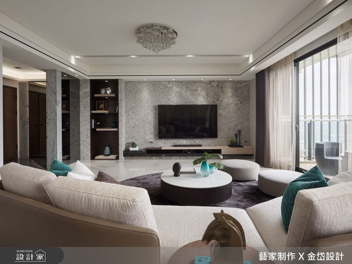 中古屋華麗轉身！新北中和70坪混搭豪宅，成就一家人的質感親子宅