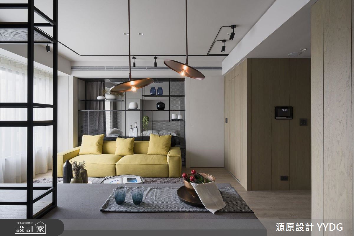 14 坪也能坐擁精品現代宅！異材質 x 線條的趣味軌跡
