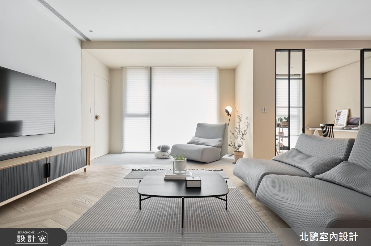 北歐風讓毛胚屋從玄關、客餐廚美到臥室、更衣室與浴室!