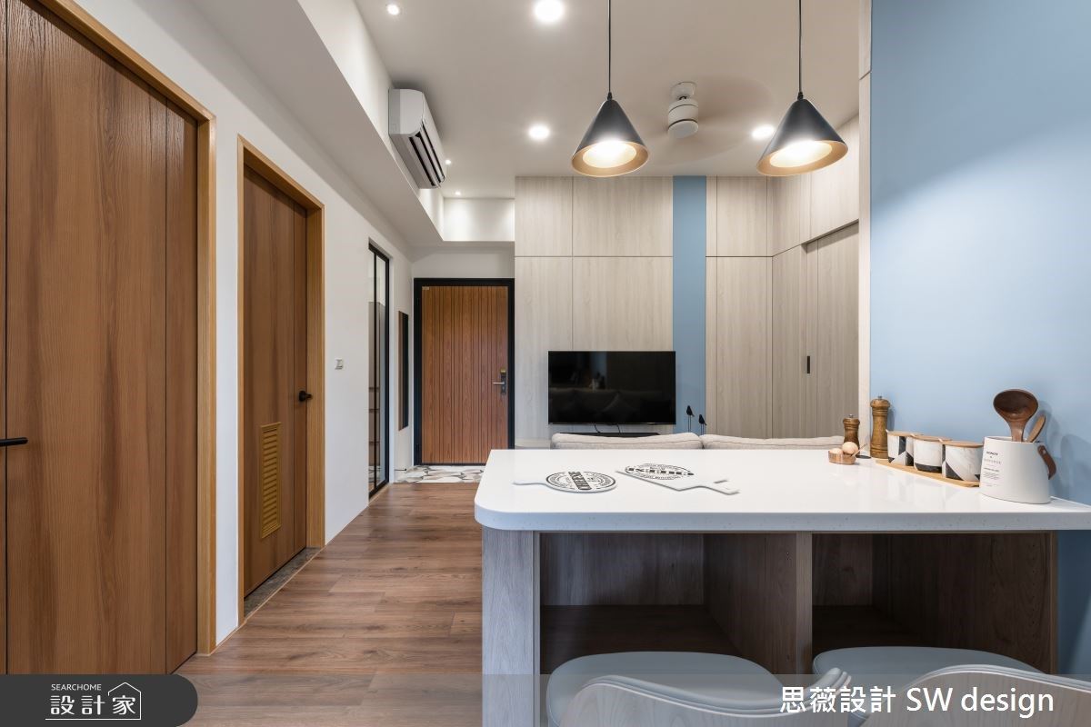 聽得到海風的呢喃 與溫潤纏繞的北歐優雅雙人居