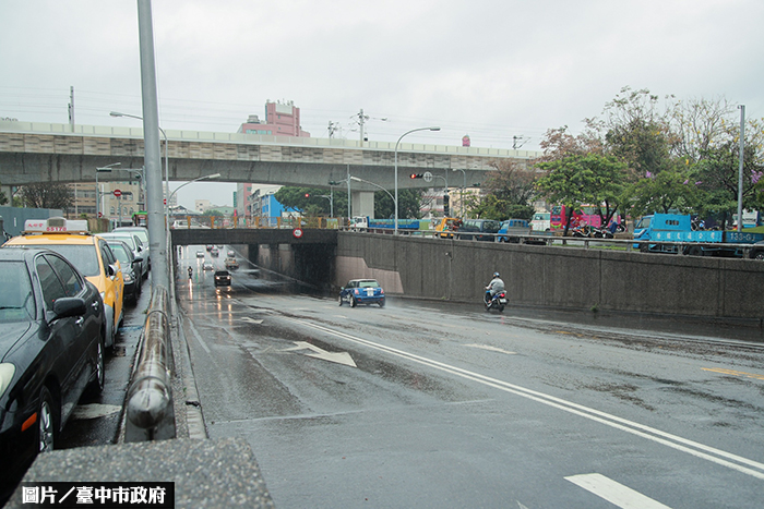 台中景觀密密縫 建成路地下道填平
