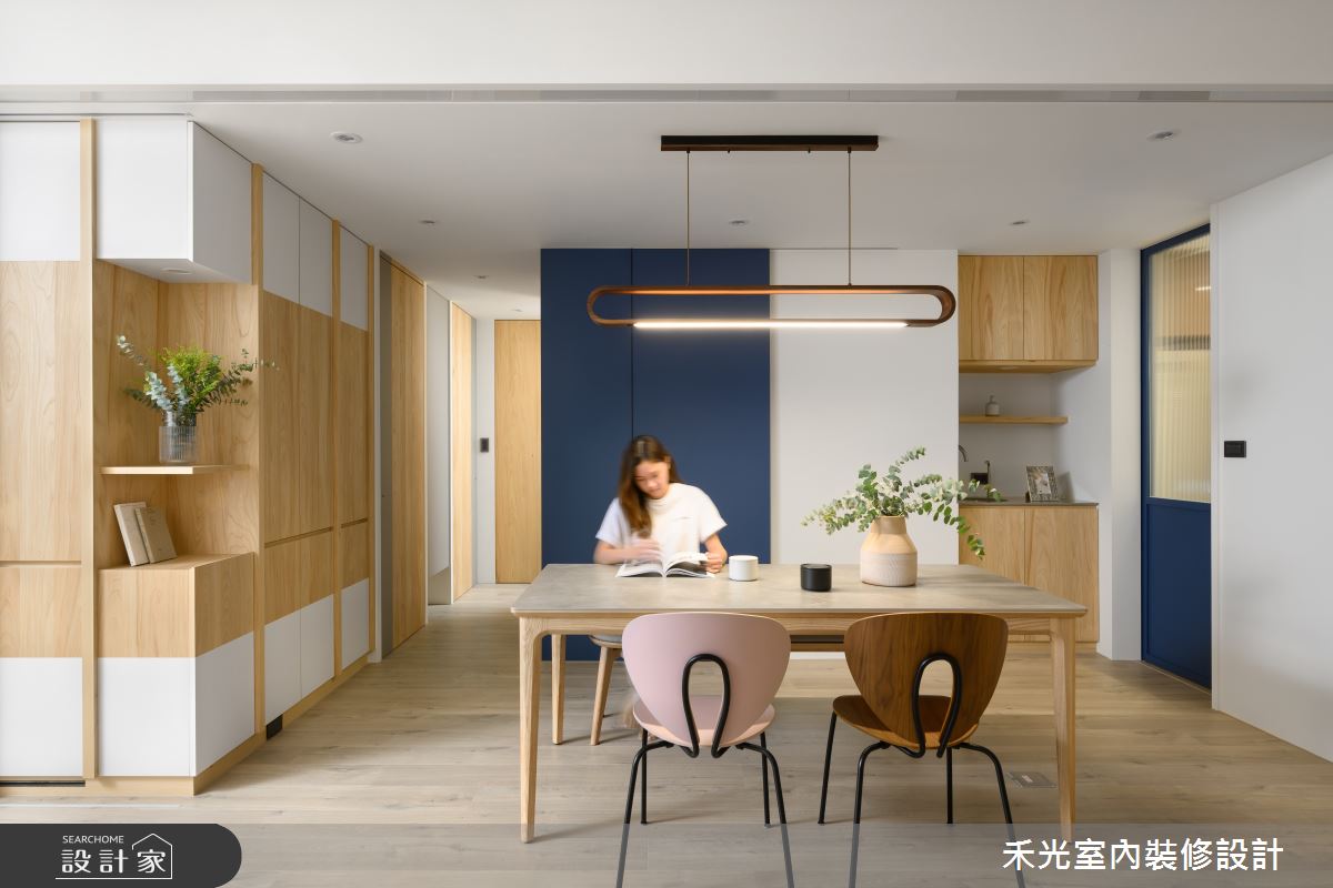 30坪老屋回春術，木質北歐風讓4口家溫馨好住