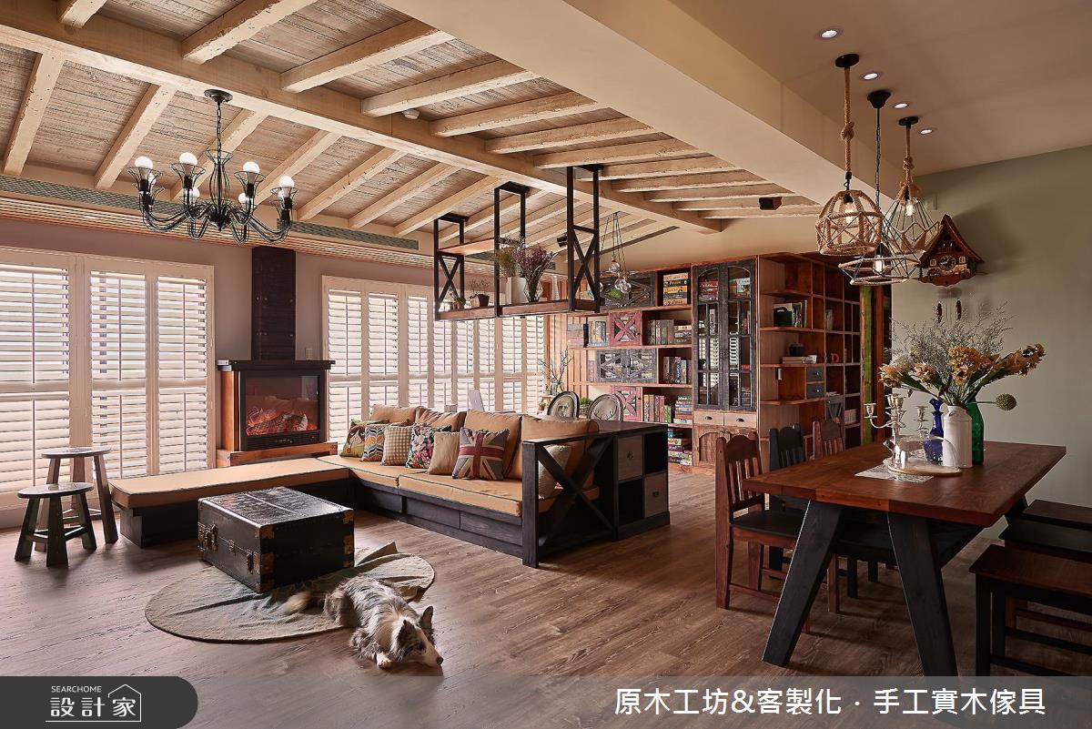 為生活製造歡樂！新婚夫妻和 4 個毛孩子的多彩混搭宅