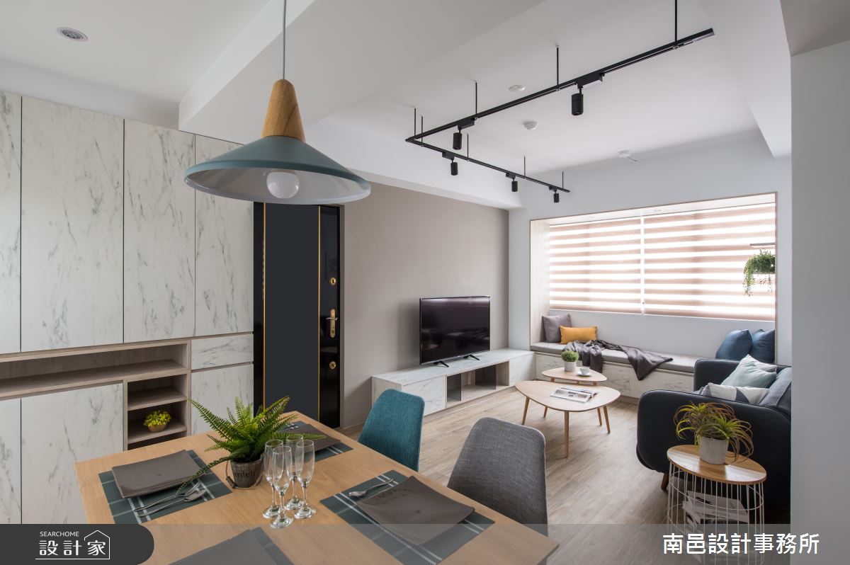 我倆生活，微甜得剛好！莫蘭迪色牽手日光打造小夫妻清爽宅