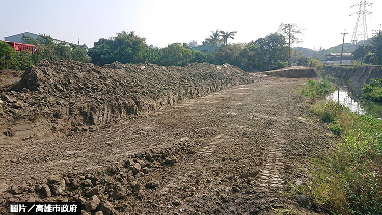 高雄大寮治水 拷潭排水改善工程開工