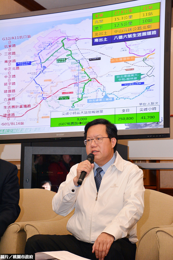 桃捷綠線審查通過　最快8年通車