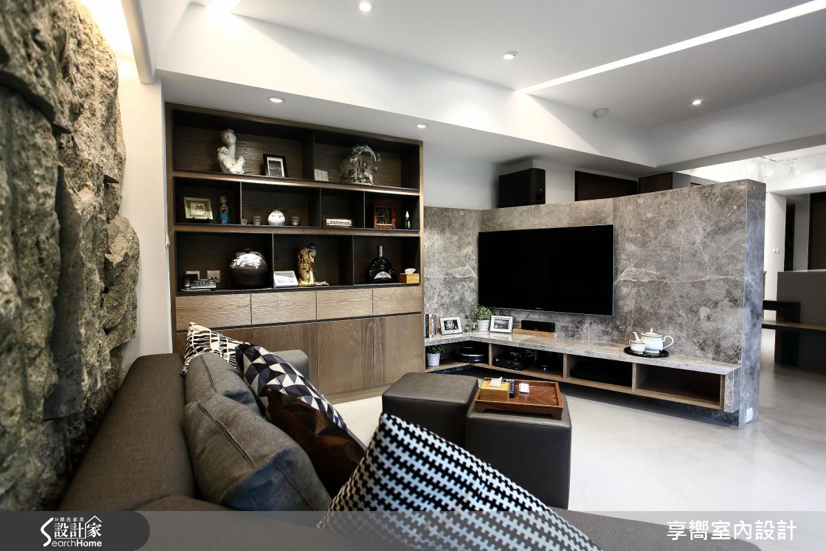 單身小豪宅基本款！ 令人「石」在驚豔的現代風居家