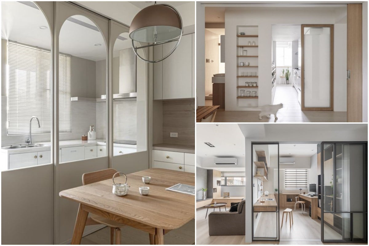 活動門怎麼選？拉門、折疊門、雙開門取代傳統門片與隔間，居家空間與採...