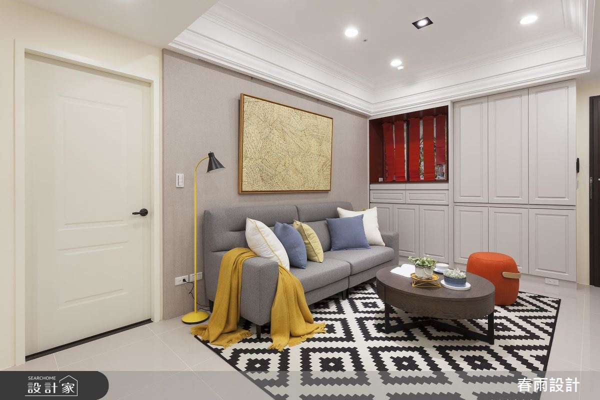 2 用廚房 X 3 用閱覽空間！21 坪休閒小居坐擁百變機能