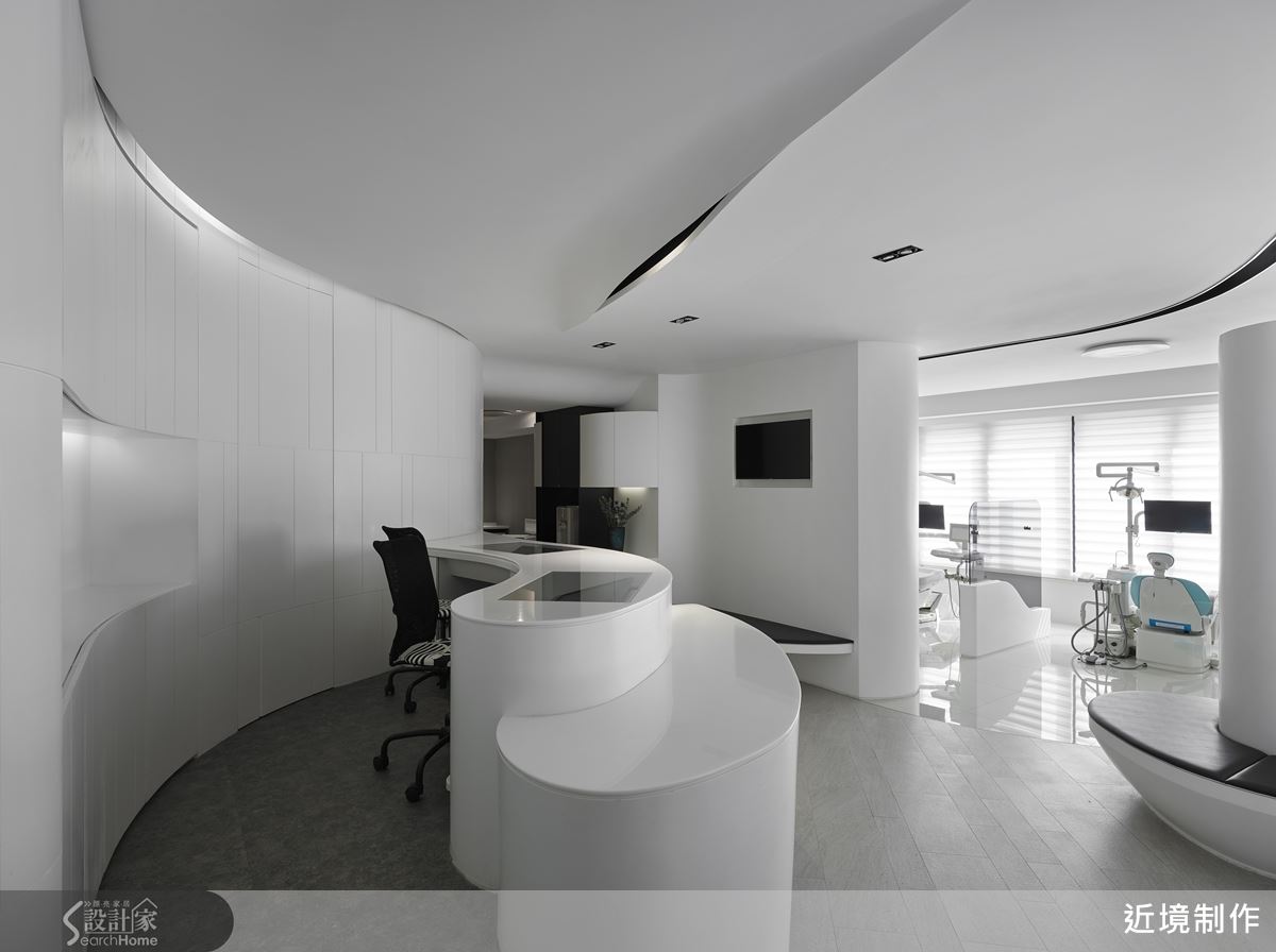 蜿蜒曲度，創造藝術化診療空間