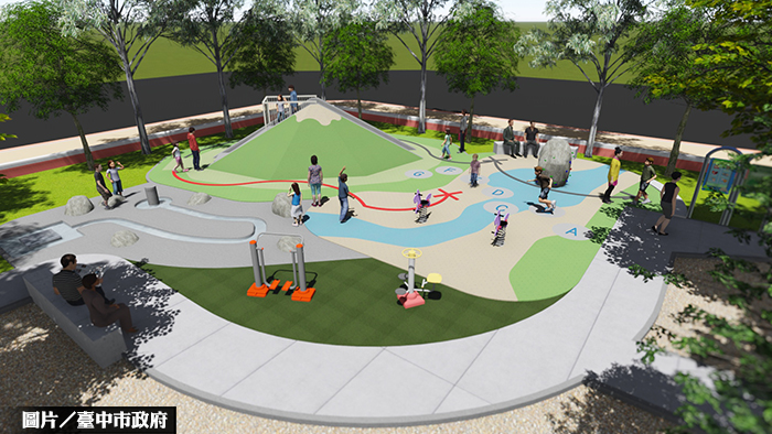 中市公園大翻身 改造西屯6座共融公園