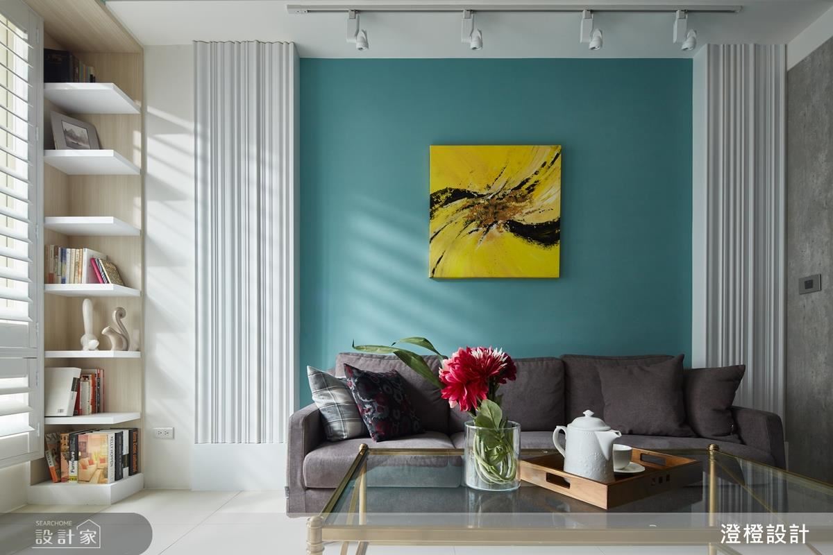 在美式風新婚宅裡，為你留一片最美的藍色天空