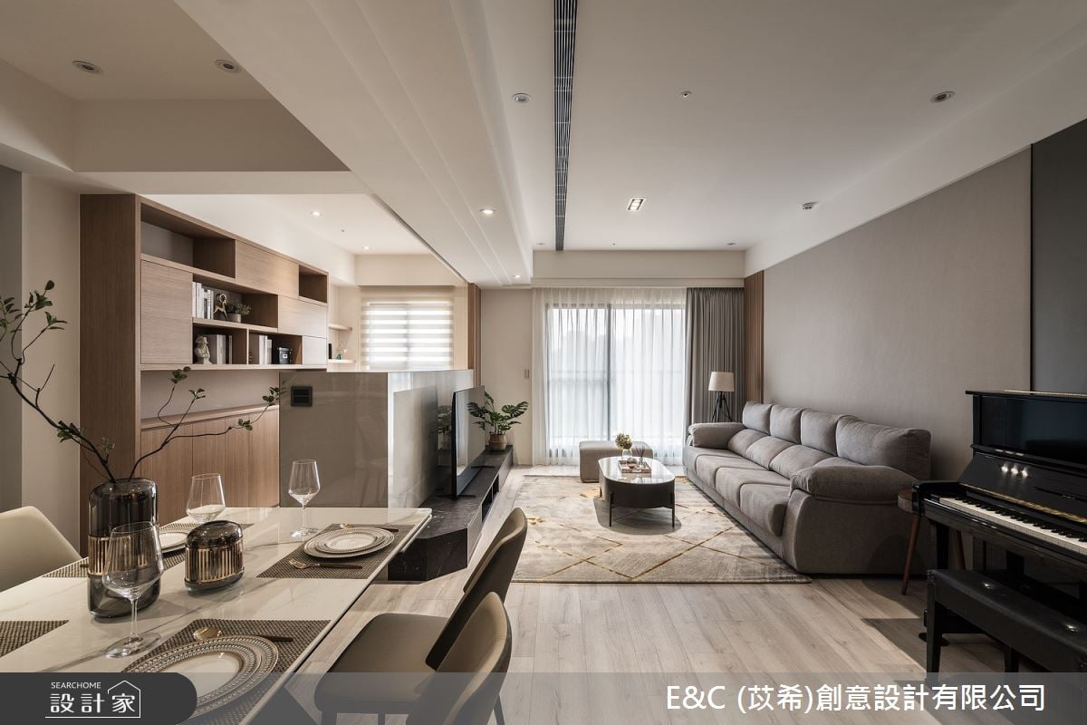 夢想中溫馨雅緻現代宅！木質元素傾訴人文溫度，機能與動線刻劃舒適居所質感