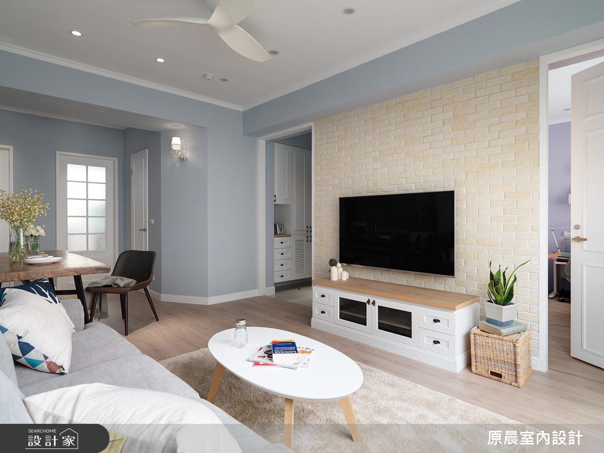 最溫柔的守候！ 32 坪唯美鄉村宅 愛上一片寧靜藍！