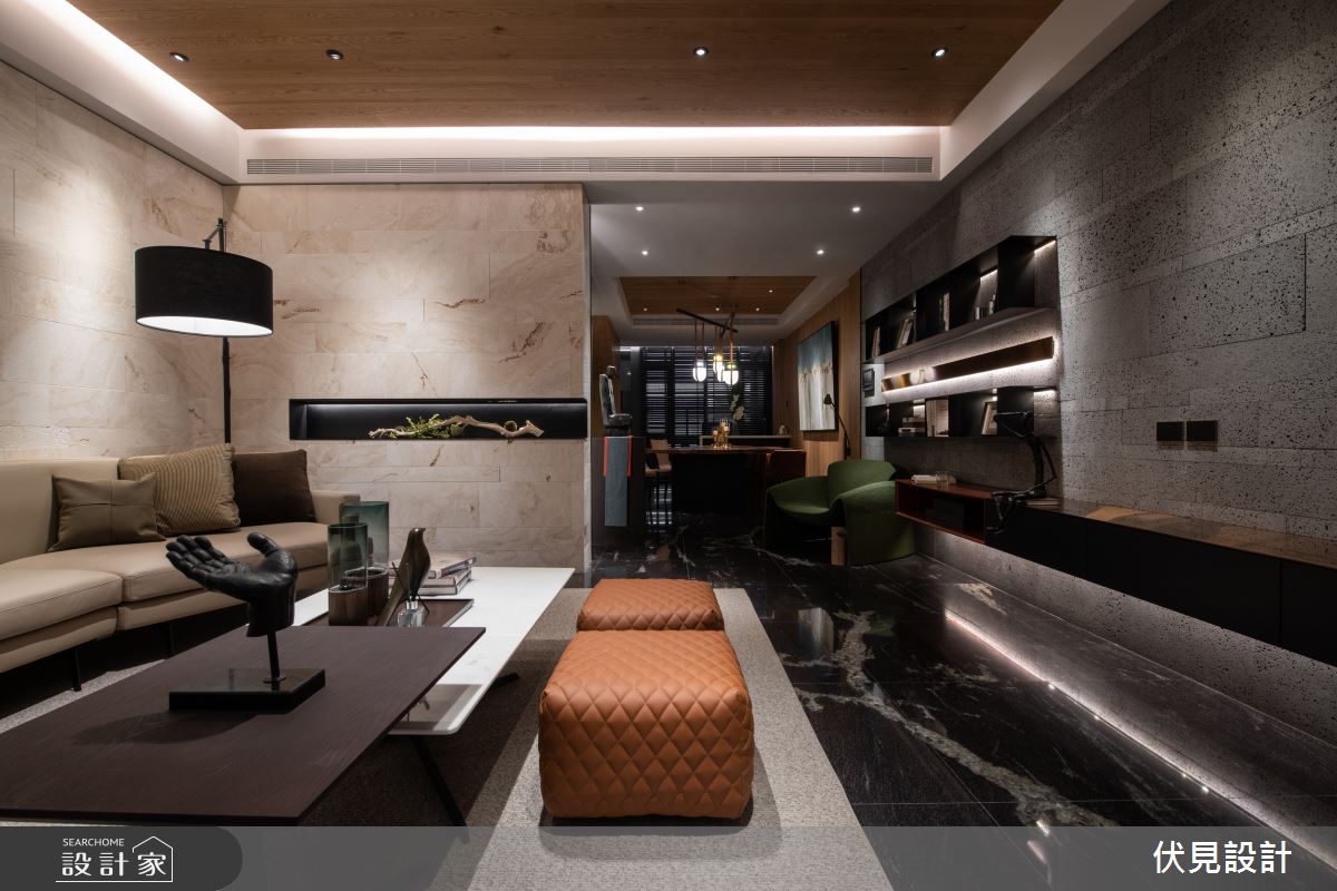 混搭東西方人文設計，轉化屋主夢想的130坪現代人文風透天別墅