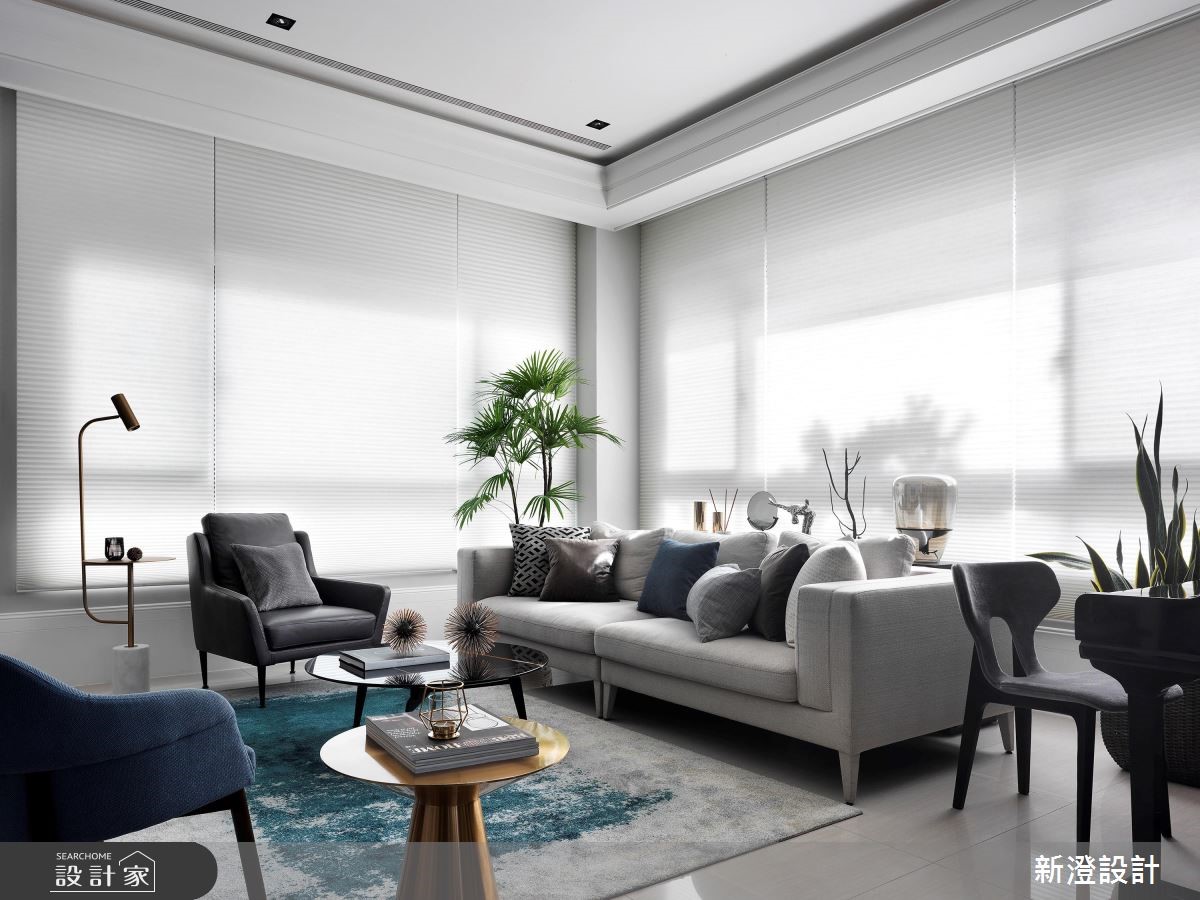 打造透明感美式風透天別墅!讓好採光與多元媒材交織輕奢日常