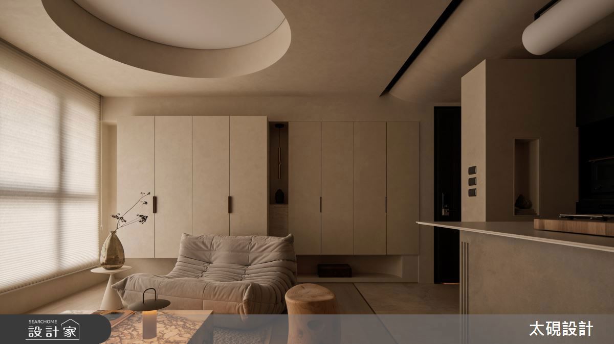 預售屋客變在18坪小宅裡保留自我！頂客夫妻的洄游小宅，展現生活風格永...