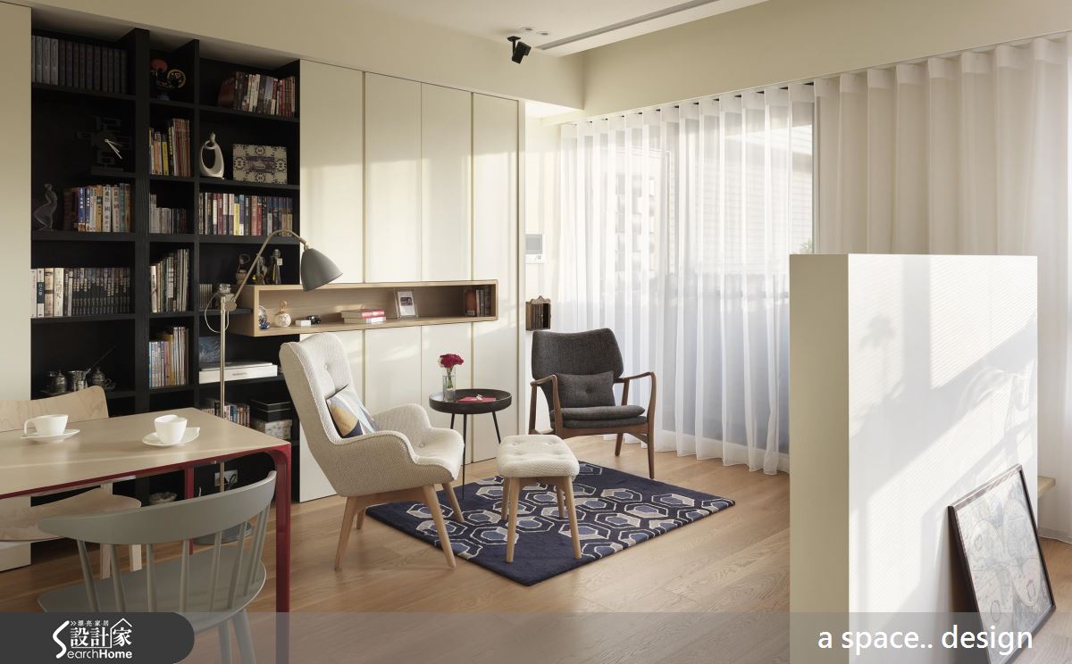 讓日光漫延 20 坪北歐宅 享受 2 人世界的簡單浪漫