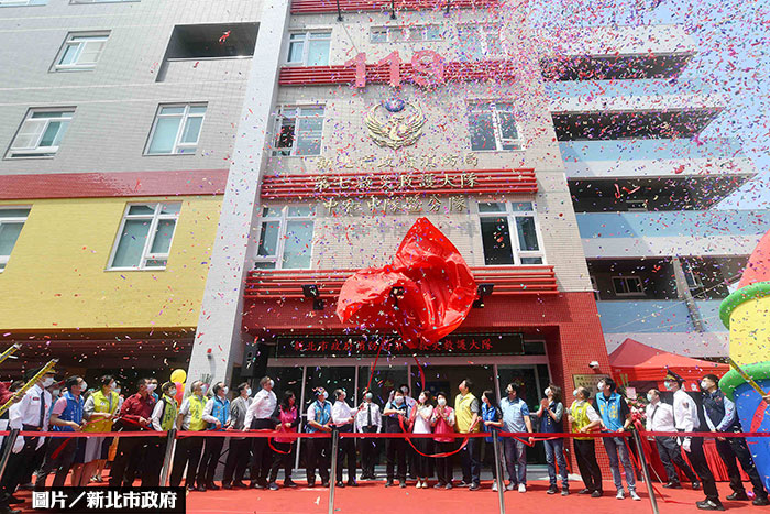 救護需求提升 中和消防新廳舍落成