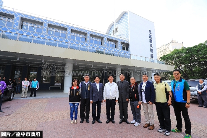 台中北區運動中心完工　首創「一館三池」