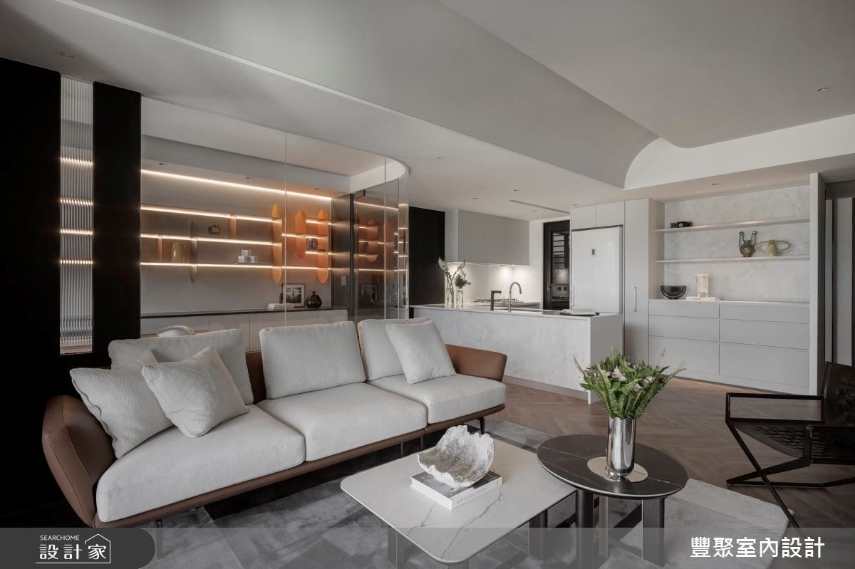 沉浸優雅生活品味！精緻工藝搭佐異材質之美，成就現代奢華風質居！