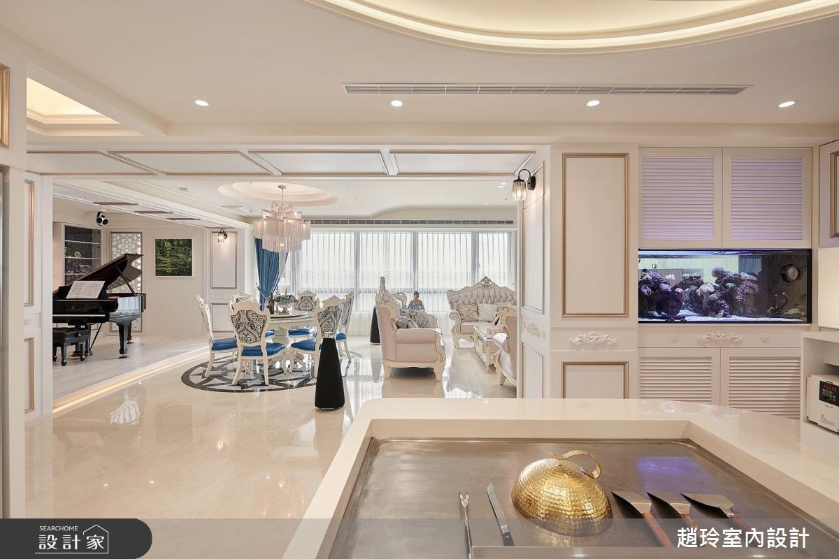 熠熠星空下的柔美新古典輕奢宅，五星規格打造你的專屬豪邸