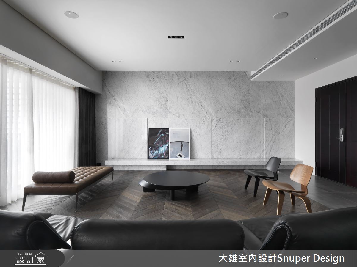 時光的寧靜停頓！純粹、舒適的 50 坪現代風居所