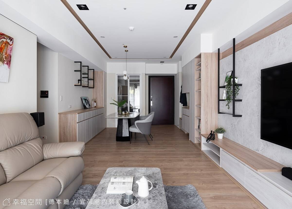 如光隨行 輕透暖居｜現代風｜24坪