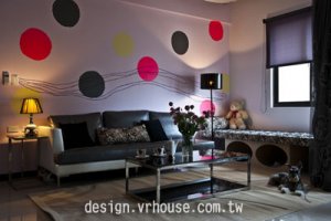 劇場空間般的魅惑居家