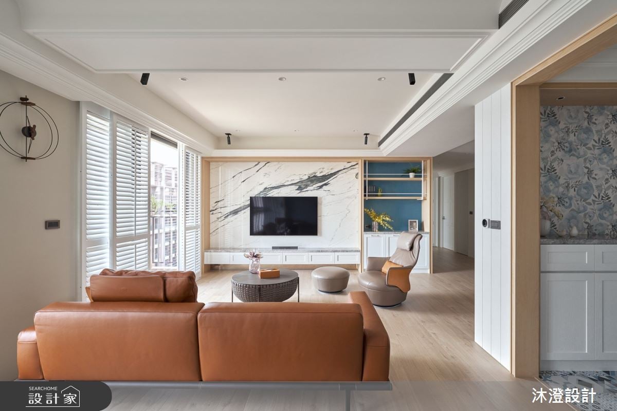 重塑格局讓家更貼心! 60坪美式風住宅陪伴含飴弄孫的溫馨時光