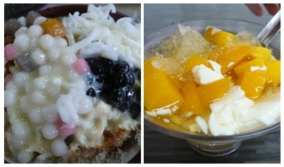 夏日王道美食★古早味黑糖剉冰★芒果豆花冰