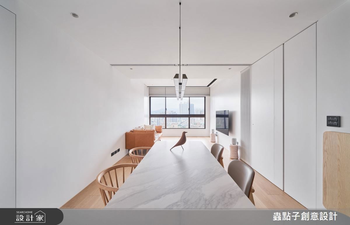 28坪新成屋客變重塑開闊格局，暖...