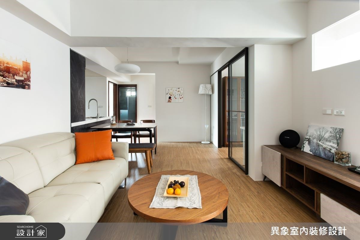 迎接老屋的開闊感！格局重整出中島廚房、玻璃書房的低甲醛新生活