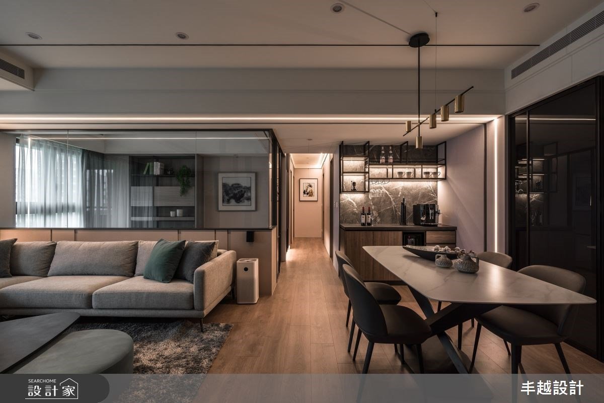 感受光影的寧靜澄澈！38 坪現代都會宅，完美療癒生活裡的疲憊感！