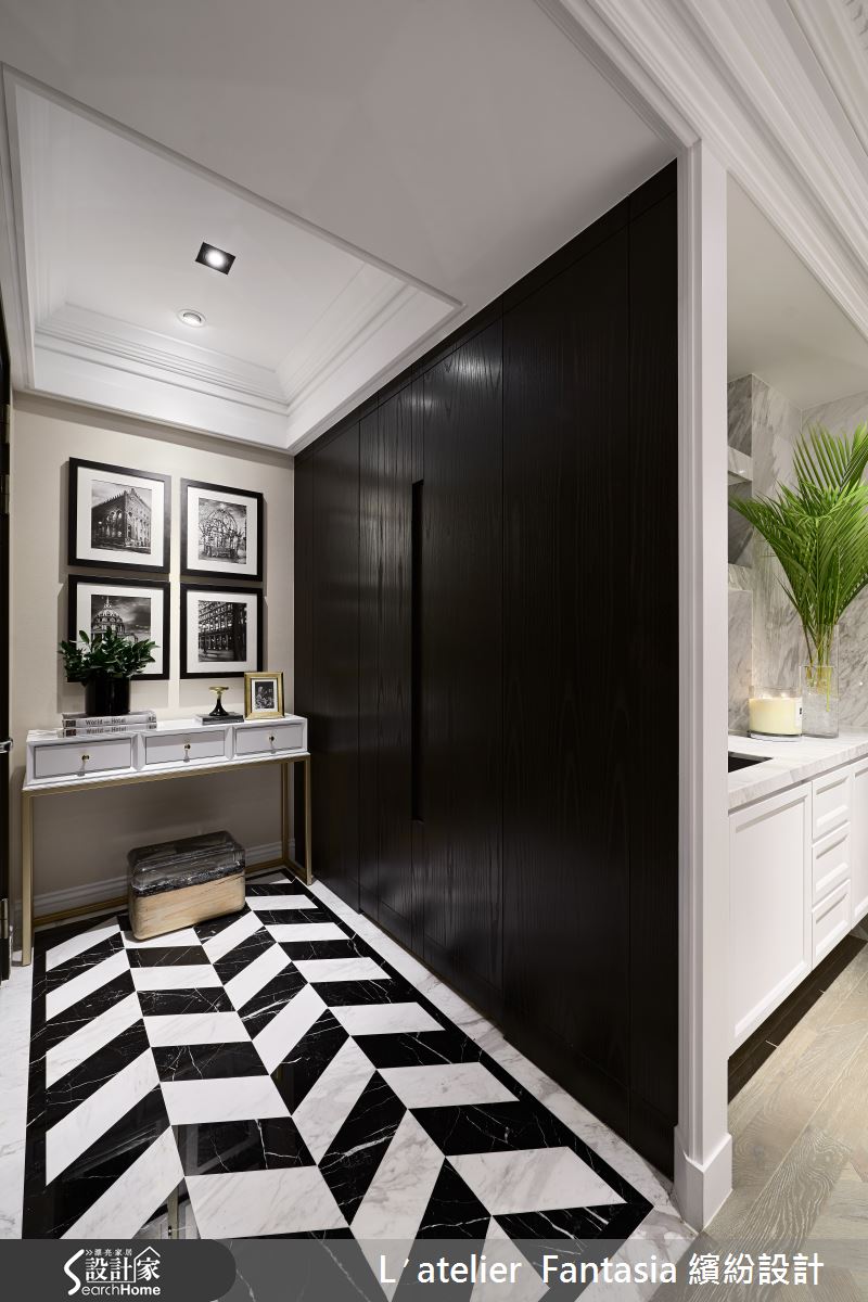 既時尚又優雅！ 黑白摩登與金色細節的巧妙交融