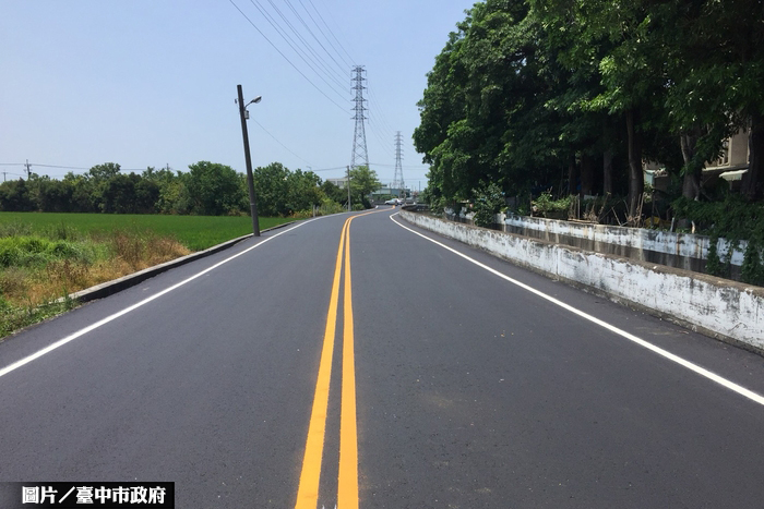 中市路平深入巷道 大肚文昌二街完工