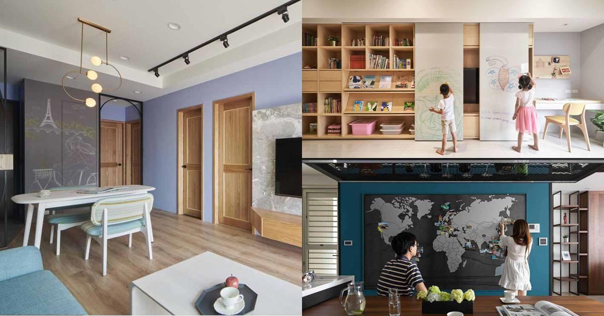 想在牆上畫畫、塗鴉!  黑板牆、烤玻、黑板牆貼、白板貼懶人包