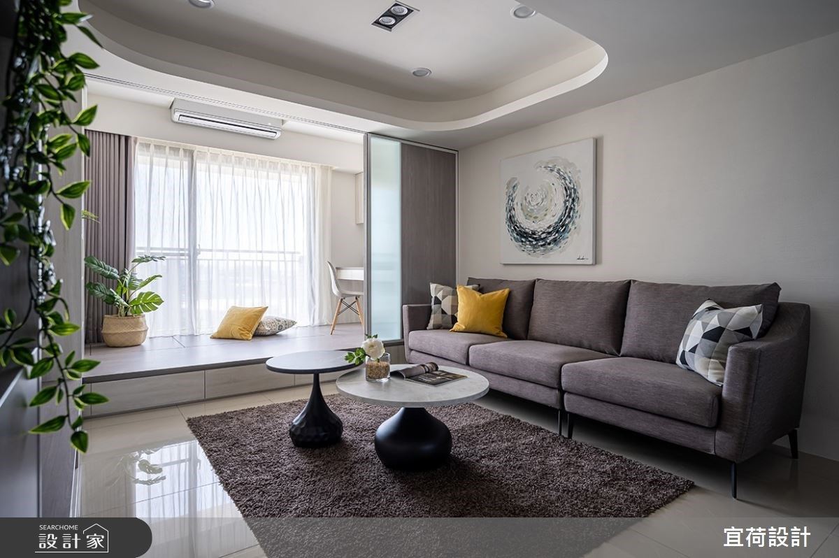 重整格局爭取充裕生活軌跡，打造一家三口的都市日光宅