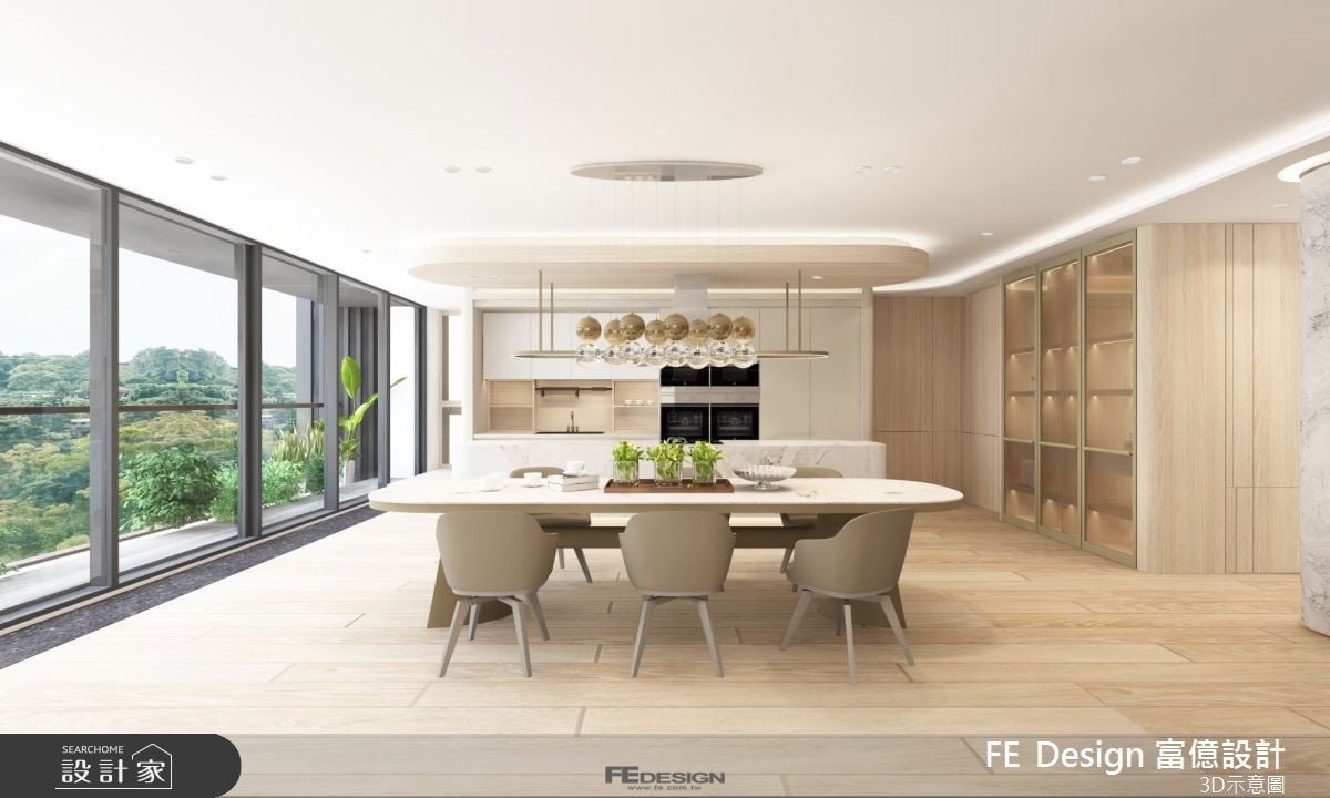 留白書寫詩意棲居，125坪現代侘寂豪邸演繹不凡生活美學