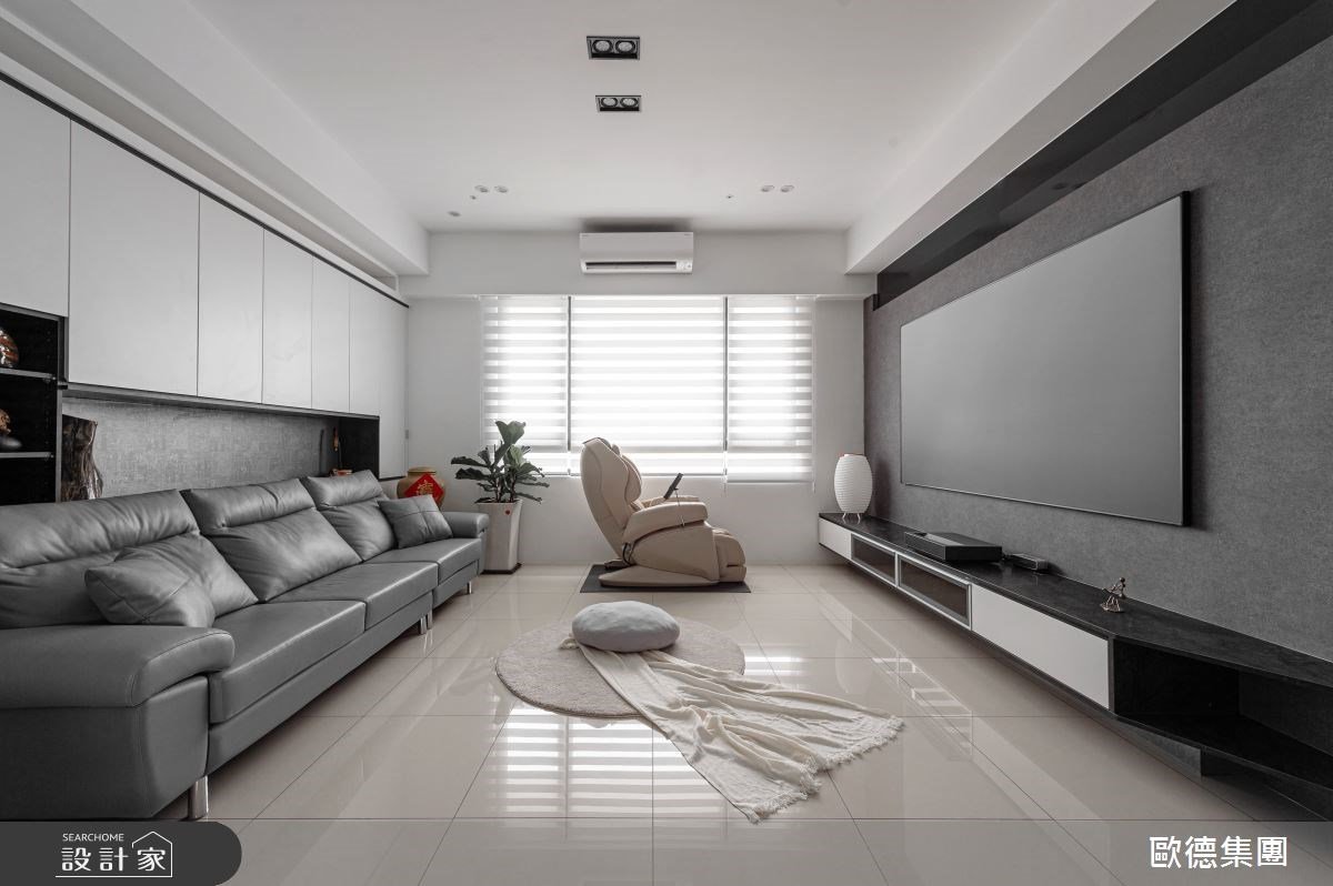 居家設計不撞型！量身訂製格局與玻璃隔屏，50 坪毛胚屋變身 ins 風日光美宅