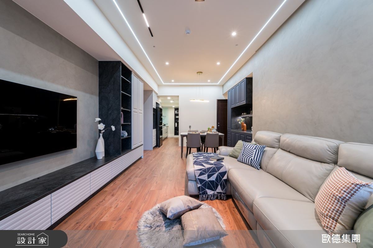 多元櫃體超強大!28坪現代X 古典 X北歐 混血美宅讓生活更舒適