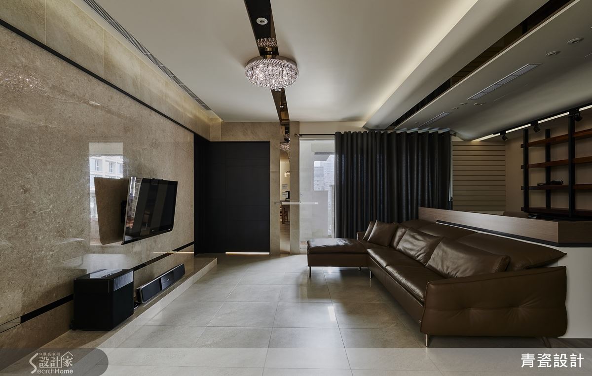 低調奢華融合輕工業風 三代同樂自在生活