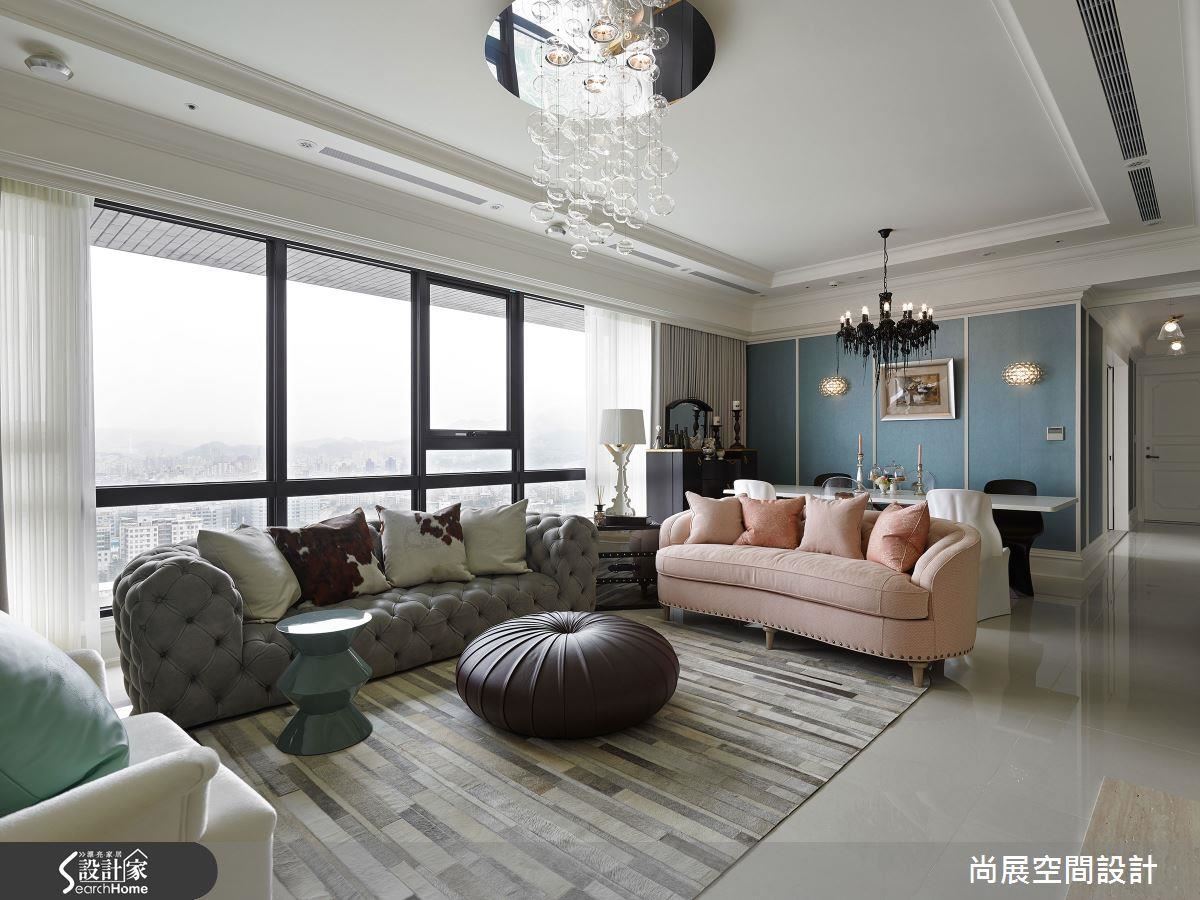 美得太放肆！奢華帶點甜的 Art Deco 輕熟大宅