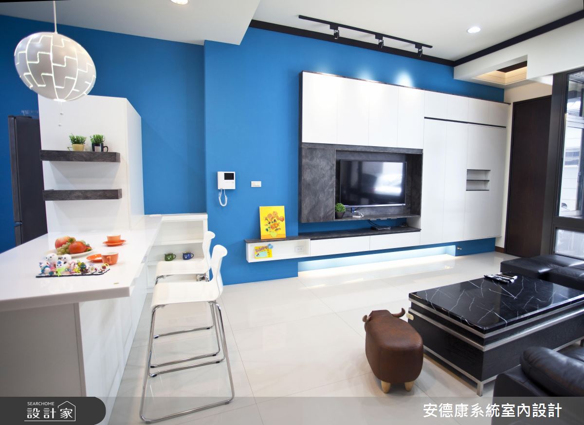 百萬預算超好住！靠著系統家具打造地中海現代風