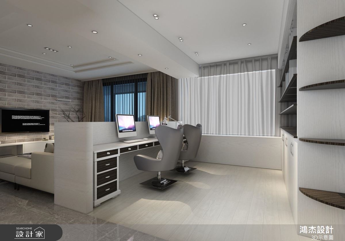 人文質感現代風居家，典雅精緻的生活情境  